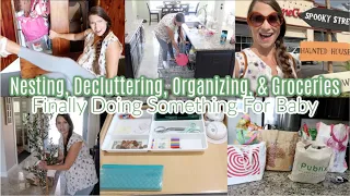 Nesting, Decluttering, Organizing, & Grocery Haul!  A Little Bit of Everything Mostly Around The Hou