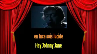 Karaoké Serge Gainsbourg   La ballade de Johnny Jane