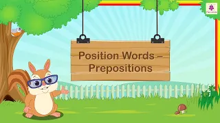 Positions Words - Prepositions | English Grammar & Composition Grade 1 | Periwinkle