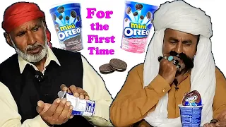 Tribal People Try Oreo Mini Cookies for the First Time