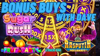 *BIG BONUS BUYS BONANZA WITH BUSTIN DAVE* 25 BONUS BUYS - NEW GAMES - SUBSCRIBER SUGGESTED AND OLD