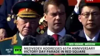 FULL VIDEO of Military Parade in Moscow on Victory Day 2010   Part 1