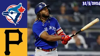 Blue Jays vs. Pirates Game Highlights, May 31 2024 | MLB Season 2024