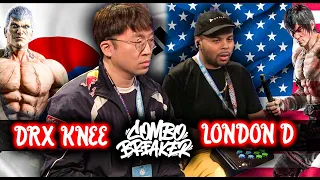 Knee (Bryan) vs London D (Law) Combo Breaker 2024 - Tekken 8