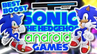 BEST BOOST SONIC ANDROID FANGAMES! + DOWNLOAD LINKS!