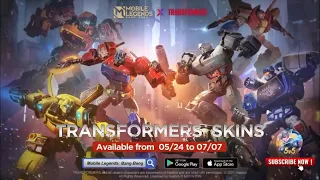 ALL TRANSFORMERS SKİNS ANİMATİON İN MOBİLE LEGENDS