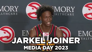 Jarkel Joiner Press Conference | Atlanta Hawks Media Day 2023