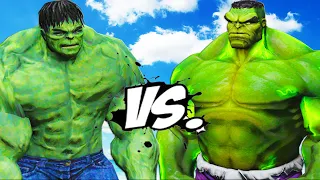 The Incredible Hulk vs The Immortal Hulk - Epic Battle