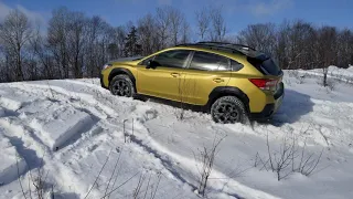 2021 Subaru Crosstrek - Diagonal hill test