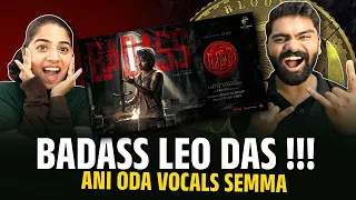 LEO - Badass Lyric Song Reaction | Thalapathy Vijay  Lokesh Kanagaraj | Anirudh Ravichander