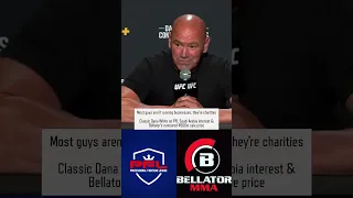 Classic Dana White rant on Saudi Arabia interest in the PFL + Bellator’s rumoured $500m sale price