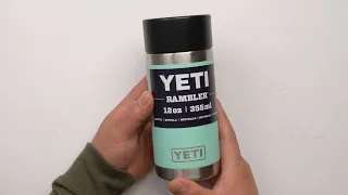 YETI 12 oz Bottle Review: The best water bottle when you drive!