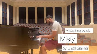 Misty by Erroll Garner (jazz piano improv)