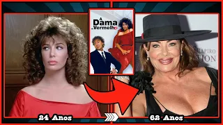 A DAMA DE VERMELHO - VEJA O ANTES E DEPOIS DO ELENCO ( 1984 - 2023 )