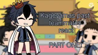 Kageyamas past teammates react to… Part 1/?- Kagehina- anime season 4 spoilers