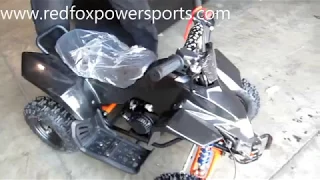 how to properly start 50cc 2 stroke  atv