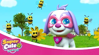 🌟 NEW! 🌟 SUPERCUTE LITTLE BABIES - A new friend 🌷🐝 [3x4] 🍀🍼 | CARTOON for KIDS in ENGLISH