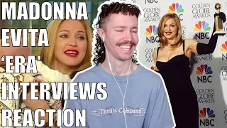 MADONNA - EVITA 'ERA' INTERVIEWS REACTION