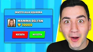 RICEVO L'INVITO DALLA MAMMA DI UN FAN SU BRAWL STARS!