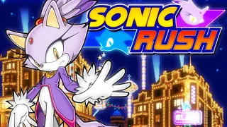 [TAS] Sonic Rush - Speedrun as Blaze 100% in 54:14.31