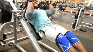High Volume Leg Training Video & Dennys Meal