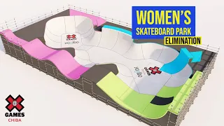 Women's Skateboard Park Elimination: FULL COMPETITION | X Games Chiba 2022