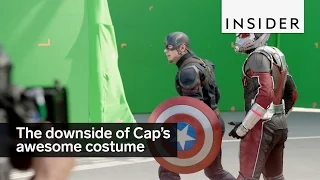 Captain America's costume is gross