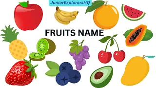 Fruits Name | Fruits Name in English | Fruits with Picture | #fruit #fruits @kumarimonikavinny