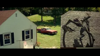 A Quiet Place 2 car chase