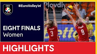 Poland vs. Ukraine Highlights - #EuroVolleyW