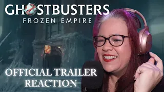 Slimer is Back!!! My Reaction To Ghostbusters: Frozen Empire Official Trailer - Xyelle Reacts