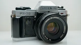 Yashica FX-70 Quartz - Yashica Lens ML 50mm f/2