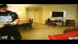 John Cena Attack Edge In The Hotel Room