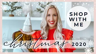 CHRISTMAS DECOR SHOP WITH ME 2020 | KIRKLANDS HOBBY LOBBY HOME GOODS & TARGET