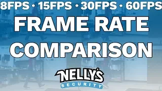 Security Camera Frame Rate Comparison: Here's The Difference Between 8fps, 15fps, 30fps, and 60fps!