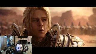 (Reaction) - War Campaign finale SAURFANG VS SYLVANAS cinematic