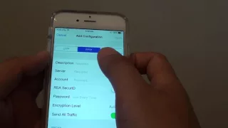 iPhone 6: How to Setup New VPN Connection