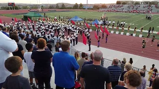 DNHS Football game, 9/1/17, National Anthem