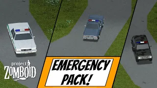 Massive KY Emergency Pack Police Mod Showcase for Project Zomboid