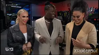 Dana Brooke, Tamina, R-Truth, Reggie & Akira Tozawa Backstage: Raw May 9 2022