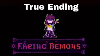 Chara's Story? Undertale Fangame FACING DEMONS True Ending