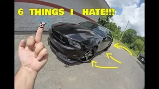 6 Things i HATE!! About My 2011 Mustang GT California Special