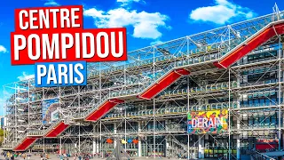 CENTRE POMPIDOU in Paris France | BEAUBOURG Museum (Architecture, Escalator, Stravinsky Fountain)