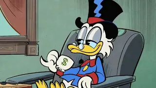 Donald Duck asks for money to Scrooge Mcduck