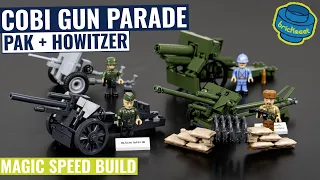 COBI Gun Parade - PAK 36 - ZiS-3 Soviet Gun - Field Gun - Howitzer 1917 (Speed Build Review)