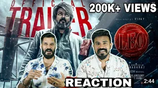 Leo Official Trailer Reaction | Thalapathy Vijay Sanjay Dutt Lokesh Kanagaraj | Entertainment Kizhi