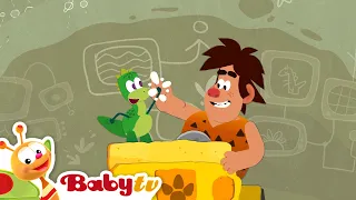 Aventuras de caza de huevos 🥚🦖 dinasaurio y amigos | dibujos animados para niños @BabyTVSP