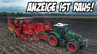 Random guy slowed down my Tractor and messed with me! 🤯 | Potatoe harvest goes on 💪