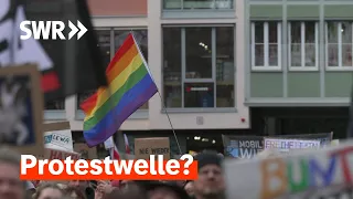 Bauern-, AfD- und Demokratieproteste – Gespaltene Gesellschaft? | Zur Sache! Baden-Württemberg