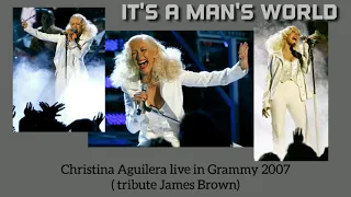| VIETSUB | Christina Aguilera - It's A Man's World ( tribute James Brown in Grammy 2007 )
